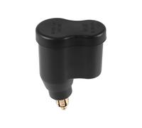 Hella DIN Plug 3.3A Adattatore di alimentazione per moto Dual USB Caricabatterie impermeabile per R1200GS R1250GS F800GS F700GS