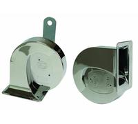 Hella Doppio Tono Fanfaren Corno Set Cromo Placcato 510/410 Hz Tromba Corno S2u