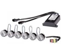 HELLA Fari Diurni LED Set Per Veicolo 12V 24V (2PT 010 458-721)