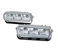 HELLA Fari Diurni LED Set Veicolo Anteriore 24V 12V (2PT 009 496-801)