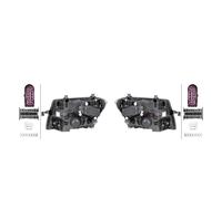 HELLA Fari Set Sinistro Destro Per VW Crafter Kasten SY_ SX_ SZ_ MAN