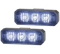 HELLA Faro Stroboscopico Luce Di Avvertimento LED 12V 24V (2XD 014 561-101)