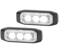 HELLA Faro Stroboscopico Luce Di Avvertimento LED 12V 24V (2XD 014 563-901)