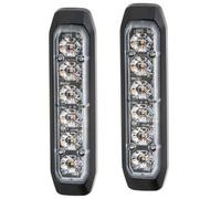 Hella Luce identificazione lampeggiante LED 2XD 014 592-901 BST-Slim 12/24V Bianco montaggio esterno