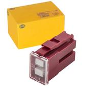 HELLA Fusibile - Sicurezza blocco PAL serie 1 - 45A - rosso | Spina: Femmina - Quantità: 1 - 8JS 740 026-701
