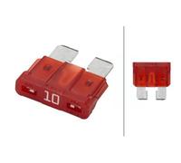 Hella Fusibili (8JS 711 686-002) Fusibile Ato Fusibile 10A Rosso Quantità 50 OEM