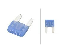 HELLA Fusibili (8JS 728 596-151) Fusibile MiniFlat Fusibile 15A Blu Qty 50 OEM