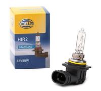 HELLA HIR2 Lampadina faro di profondità 12V 55W 4000K PX22d Abbagliante Alogeno