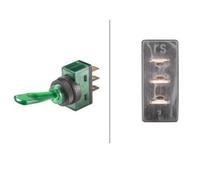 Hella Interruttore a Levetta On/Off 12V 3-polig 10A An / Di per Nfz Oldtimer