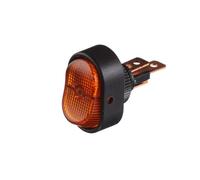 HELLA Interruttore/Comando/Innesto - Comando ribaltamento - N° raccordi: 3 - avvitato - Contatto di commutazione - Alesaggio-Ø: 12mm - Illuminazione interruttore: arancione - 6EH 007 946-031