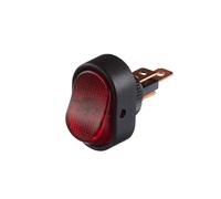 HELLA Interruttore/Comando/Innesto - Comando ribaltamento - N° raccordi: 3 - avvitato - Contatto di commutazione - Alesaggio-Ø: 12mm - Illuminazione interruttore: rosso - 6EH 007 946-011