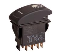 Hella Interruttore Modulo 3100 Carburante Simbolo Serbatoio 12V 24V IP68