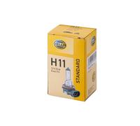 HELLA Lampadina Faro Anteriore 12V 55W H11 PGJ19-2 Alogena Glasklar
