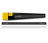 HELLA LED Faro da lavoro - Black Magic Tough Lightbar 50" - 12V / 24V - double row/curved - 19600lm - Montaggio, esterno/Raccordo a vite - verticale - Off-road Lighting - 1GJ 358 197-631