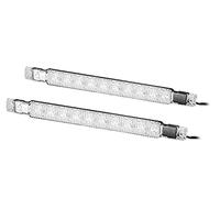 HELLA LED Kit luce guida diurna - Strip Lamp - 24V - diritto - cristallino - Cav