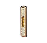 HELLA Luce demarcazione laterale - Shapeline Tech - LED - 24V / 12V - Montaggio, esterno/avvitato - SAE/ADR/GGVS - Colore diffusore luce: giallo - Cavo: 1000mm - Spina: EasyConn - 2PS 013 301-251