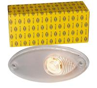 HELLA Luce di posizione - Alogeno - 12V - Montaggio, interno/Raccordo a vite - Colore diffusore luce: cristallino - Montaggio anteriore/Sx/Dx - Quantità: 1 - 2PF 964 295-021