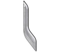 HELLA Luce di posizione - Shapeline Style Wing - LED - 24V / 12V - incollato/Montaggio, esterno - SAE/ADR/GGVS - Colore diffusore luce: cristallino - Spina: AMP - anteriore Sx - 2PF 013 325-031