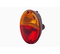 Hella Luce posteriore - Agroluna - Lampadine - 12V / 24V - Montaggio, esterno/Montaggio, interno/avvitato - ECE - Colore diffusore luce: giallo/rosso - Spina: Spina Schuko - Sx/Dx - 2SD 343 130-011