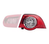 Hella Luce posteriore 2VA 009 246-101 LED cristallino/rosso Sezione esterna ECE Dx