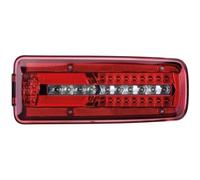 HELLA Luce Posteriore Fanale SX L e D Trasparente Rosso 2VD 012 381-031