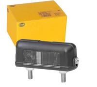 HELLA Luce targa - Alogeno - 12V - Montaggio, esterno/avvitato - Colore diffusore luce: cristallino - Sx/Dx - Quantità: 1 - 2KA 997 011-021