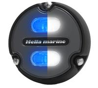 Hella Marine Apelo A1 Blu-Bianco Subacquea Luce 1800 Lumen Carbone Lente Barca