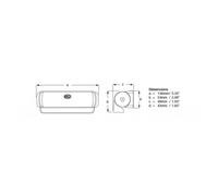 Hella Marine PROIETTORE LED SEA HAWK 4025203