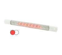 Hella Marine Superficie Strappo Luce W/Interruttore Bianco/Rosso 12V 958121001