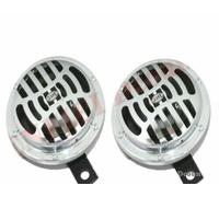 Hella Midi Argento Cromato 12V Clacson Set Universale Auto Moto Per Reale