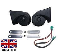 Hella Nero Notturno Set Di Clacson A Due Toni 12V 410/490 Hz 110DB