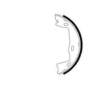 HELLA PAGID 8DA 355 050-321 Kit ganasce, Freno stazionamento,H8540,Sistema frenante,ATE,per es. CADILLAC / CHEVROLET / HOLDEN / OPEL