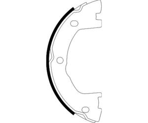 HELLA PAGID 8DA 355 051-171 Kit ganasce, Freno stazionamento,H1821,per es. IVECO