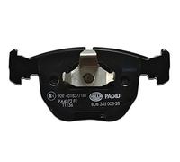 HELLA PAGID 8DB 355 008-281 Kit pastiglie freno,T1136,Spessore,19.3mm,Sistema frenante,Teves,Predisposto per contatto segnalazione usura,per es. ALPINA / BMW