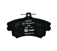 HELLA PAGID 8DB 355 017-041 Kit pastiglie freno - T3095 - per es. MITSUBISHI / VOLVO