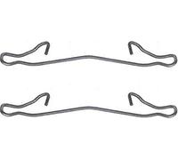 HELLA PAGID 8DZ 355 201-161 Kit accessori, Pinza freno - K0040 - Sistema frenante: Teves - per es. BMW / CHEVROLET / CHRYSLER / DACIA