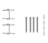 Kit Accessori Pastiglia Freno Hella Pagid 8DZ 355 202-401 per Peugeot