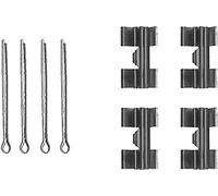 HELLA PAGID 8DZ 355 203-451 Kit accessori, Pastiglia freno,K0213,Sistema frenante,Lockheed,per es. FORD / IVECO / LAND ROVER