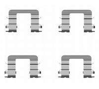 HELLA PAGID 8DZ 355 204-131 Kit accessori, Pastiglia freno,K0302,Sistema frenante,Akebono,per es. DODGE / HYUNDAI / KIA