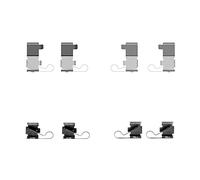 HELLA 8DZ 355 204-141 Kit accessori, pastiglia freno