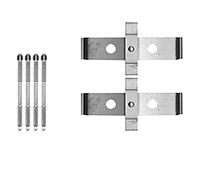 HELLA PAGID 8DZ 355 205-521 Kit accessori, Pastiglia freno,K0650,Sistema frenante,Brembo,per es. LAND ROVER