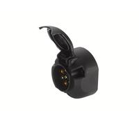 Hella Presa corrente 8JB 001 943-001 – 7 poli DIN/ISO 1724 N-Typ, plastica PP nera, raccordo a vite