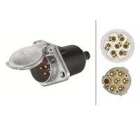 HELLA Presa rimorchio lunghezza 103 mm altezza 67 mm 8JB003834-001