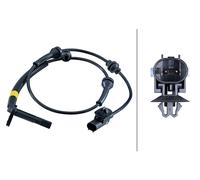 HELLA Sensore ABS Raddrehzahl Asse Anteriore per Jeep Cherokee KL 2 Poli