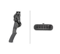 Hella Sensore Per Posizione Del Pedale Dell'Acceleratore Per Opel Astra K