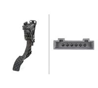 HELLA 6PV 008 496-701 Sensore, Posizionamento pedale acceleratore, per veicolo con guida a Sx, 6a... poli, Cambio manuale