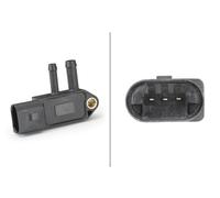 HELLA Sensore, Pressione gas scarico HELL6PP009409241