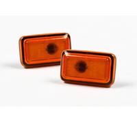 Hella Set Indicatori Laterali Arancioni Audi 90 OE-Certificati Destra Sinistra