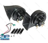Hella Set Trombe Ad Aria 12V Doppio Suono Nero Mezzanotte 410/490 Hz 110DB