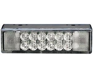 Hella Strobe-Type Faro Allarme Lampeggiante Luce Post. LED 12V (2XD 008 997-201)